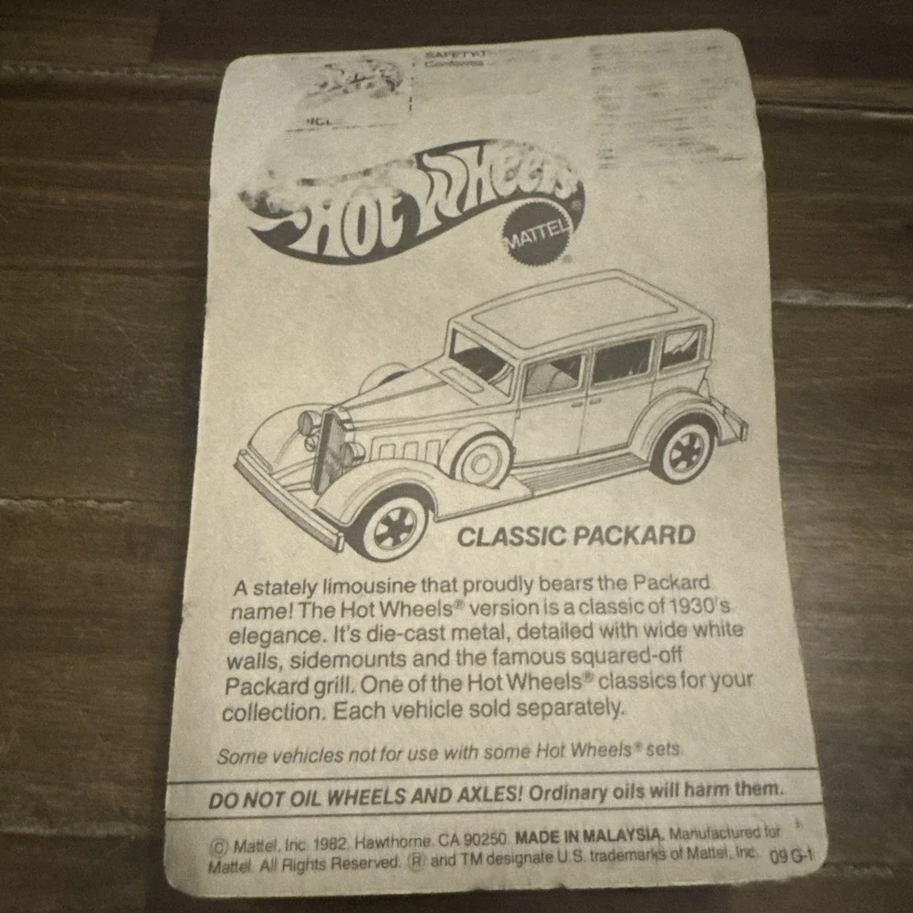 Vintage 1982 Hot Wheels The Hot Ones‎ Datsun 200SX #3255 New Rare Card Mattel - Picture 7 of 10